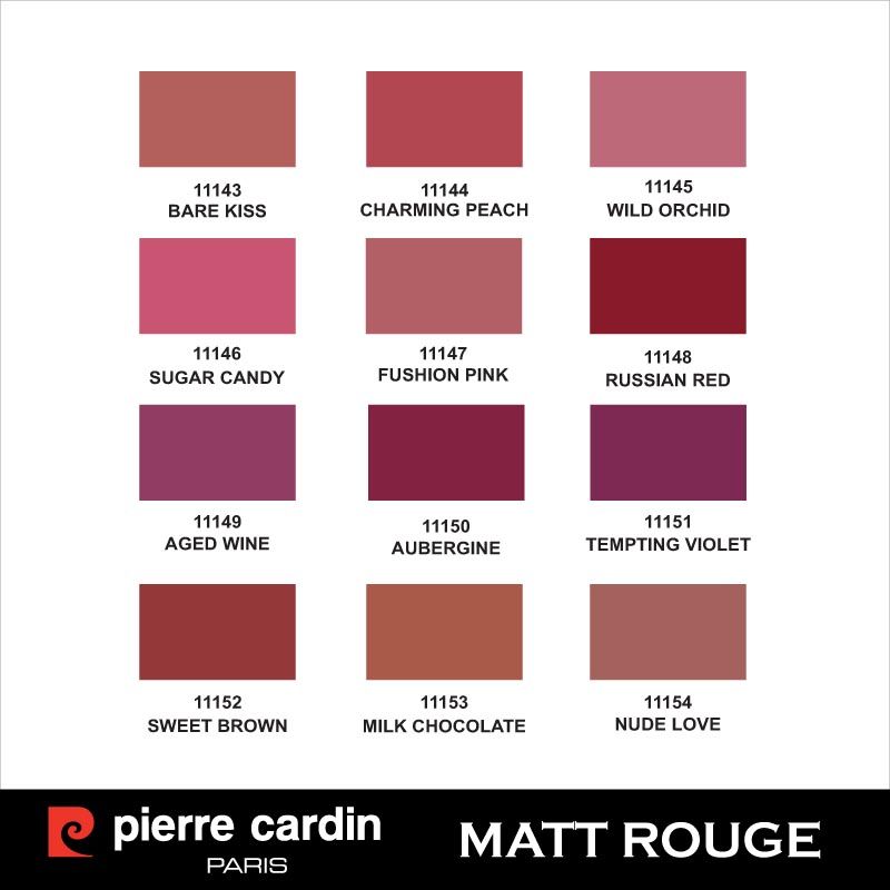 Pierre Cardin Paris - Mercury Velvet Lipstick