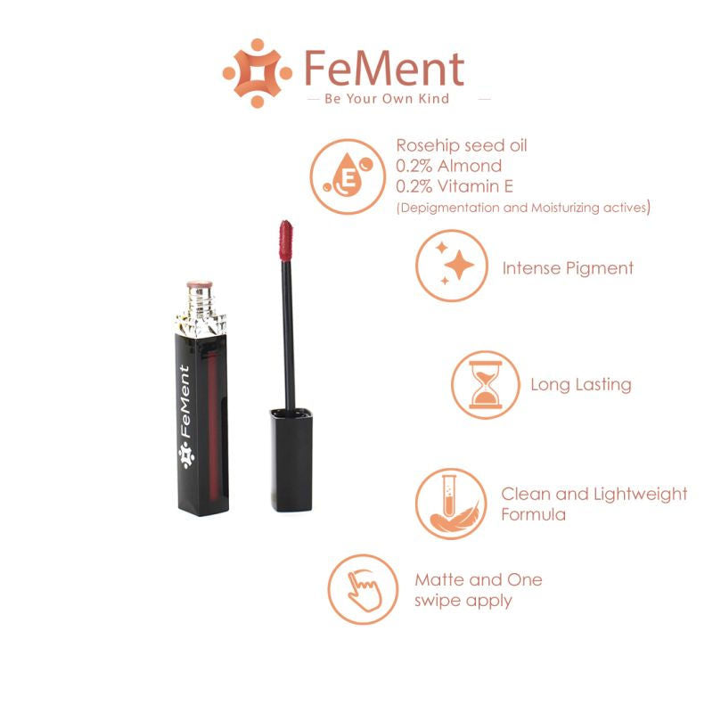 FeMent Clean Matte Liquid Lipstick