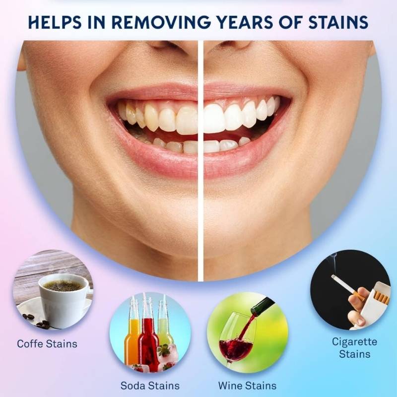 Bonayu Teeth Whitening Strips With Activated Charcoal & Coconut Oil, All Natural