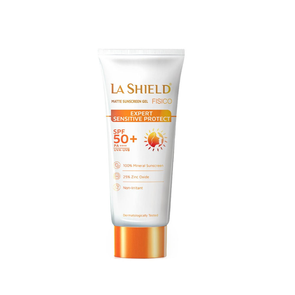 La Shield Fisico SPF 50+ PA+++ Mineral Sunscreen No Chemical Filter For Sensitive Skin