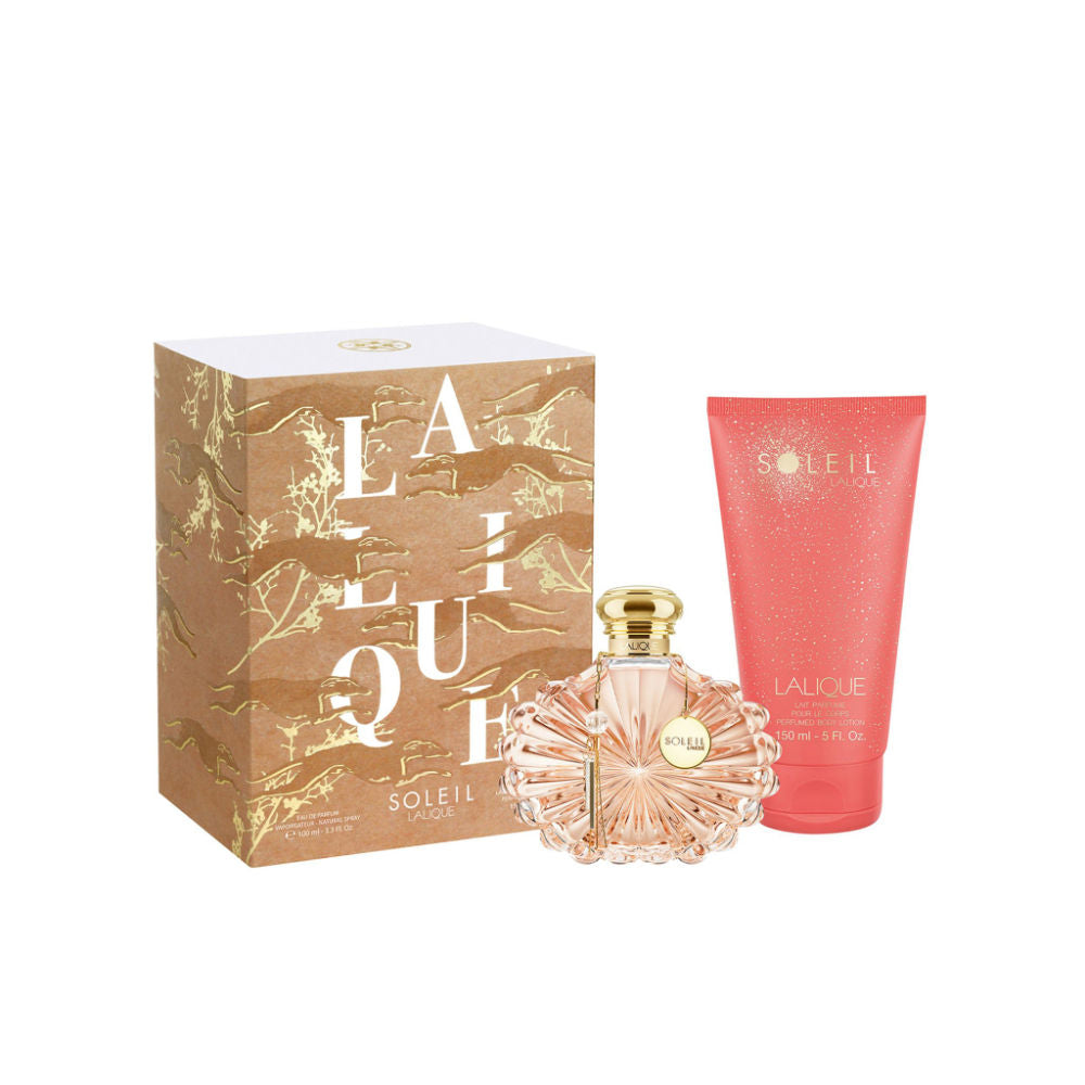 Lalique Soleil Set (Eau de Parfum + Body Lotion) For Her