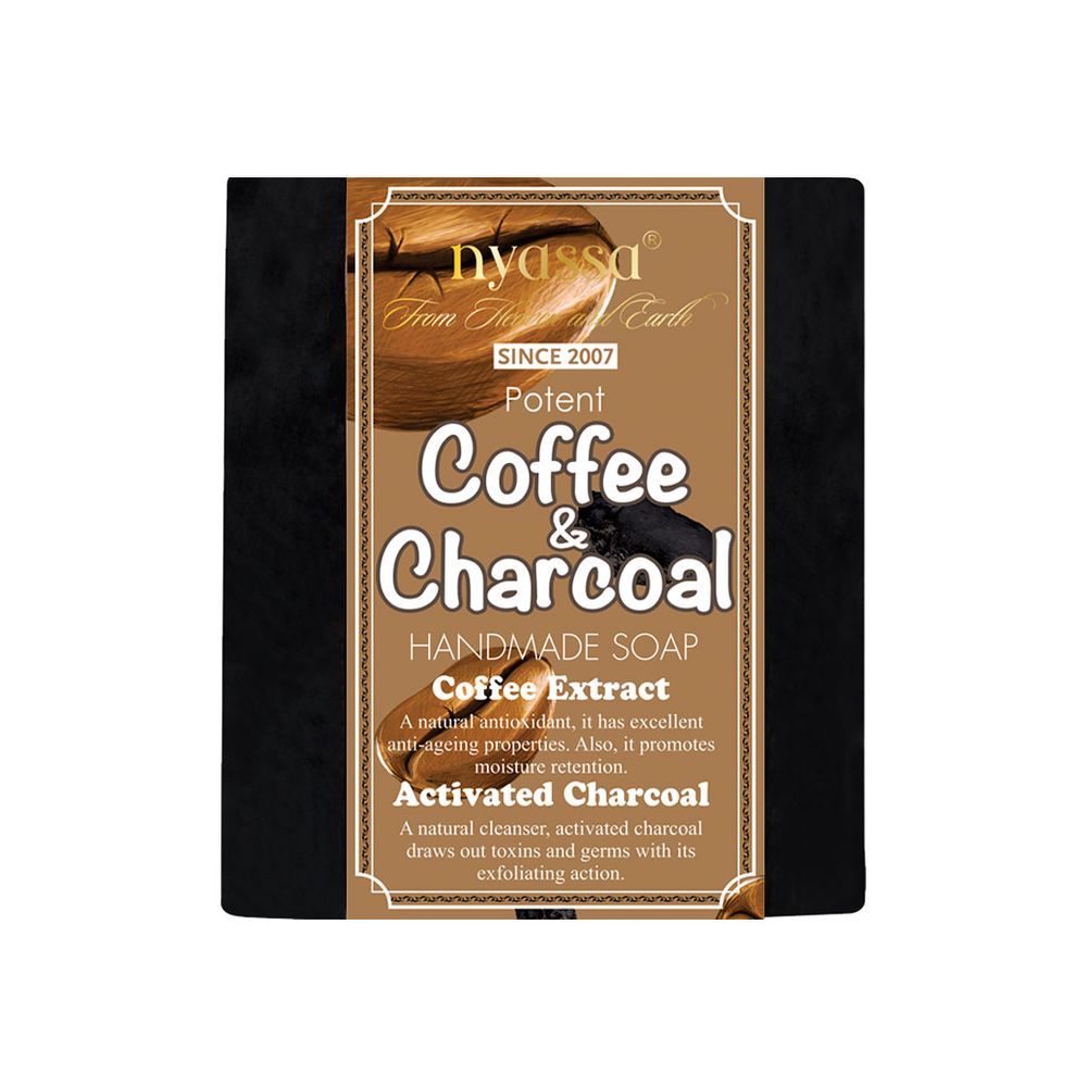Nyassa Coffee And Charcoal Handmade Soap