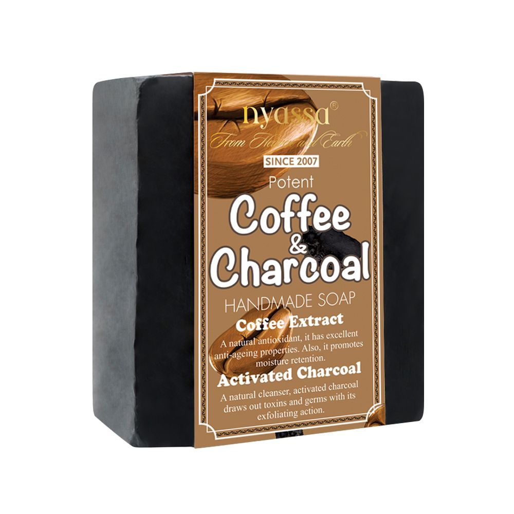 Nyassa Coffee And Charcoal Handmade Soap