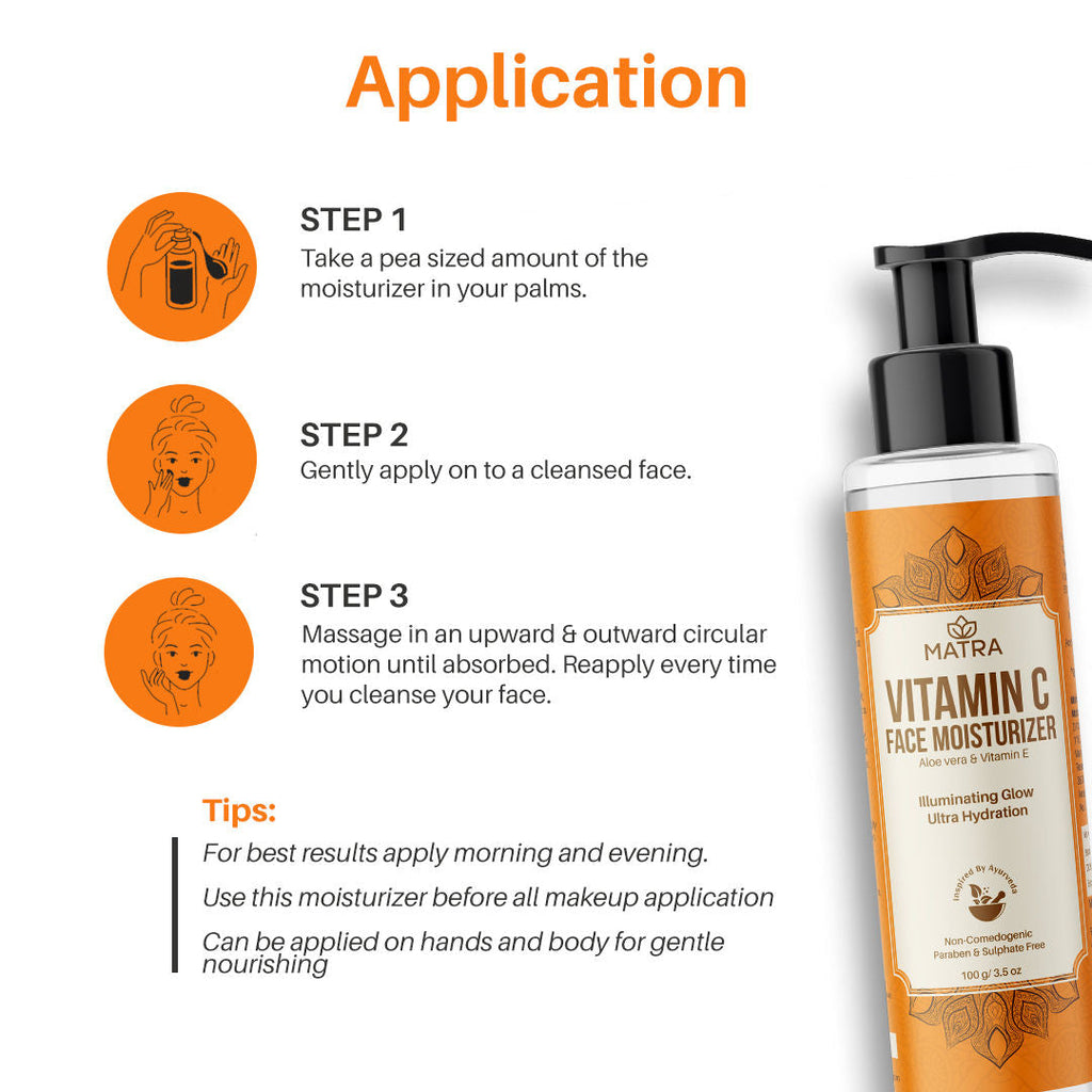Matra Vitamin C Moisturizer with Aloe Vera & Vitamin E