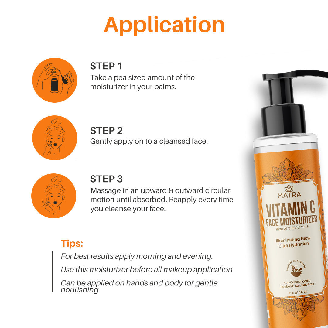 Matra Vitamin C Moisturizer with Aloe Vera & Vitamin E