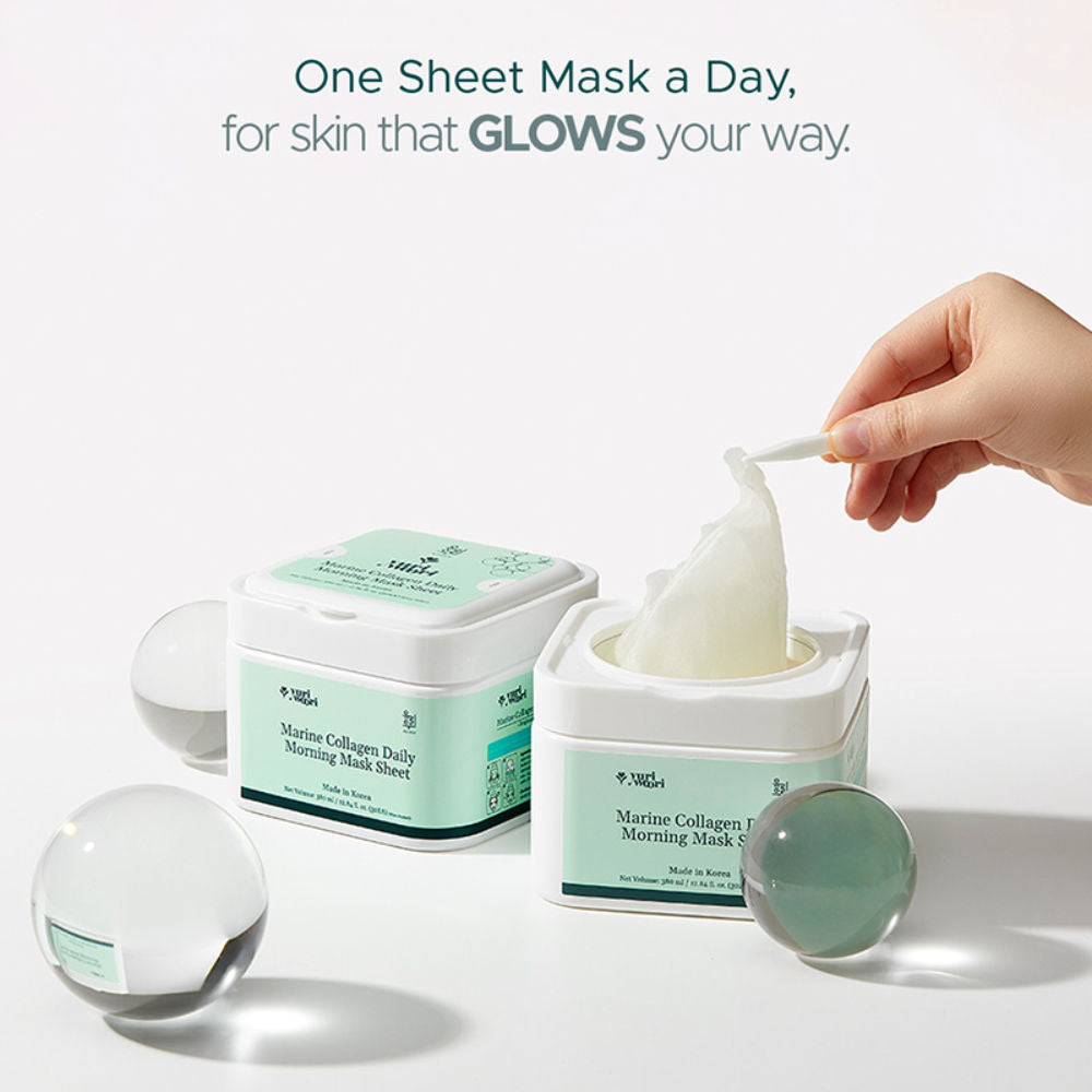 yuri woori Marine Collagen Daily Morning Sheet Mask
