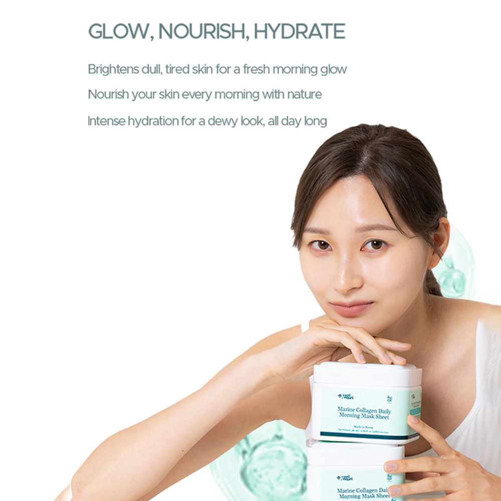 yuri woori Marine Collagen Daily Morning Sheet Mask