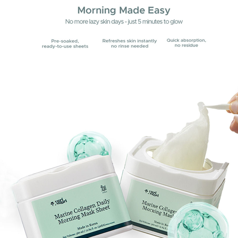 yuri woori Marine Collagen Daily Morning Sheet Mask