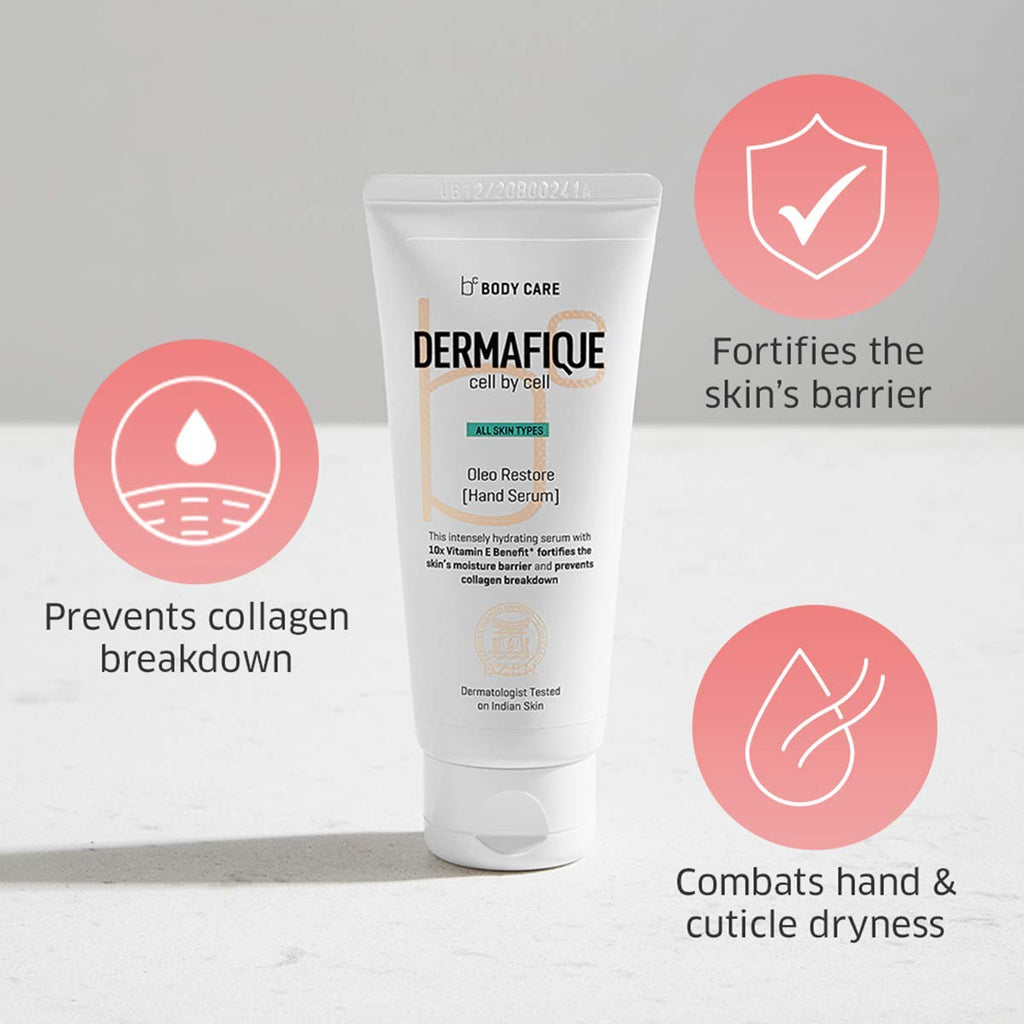 Dermafique Oleo Restore Hand Serum With 10X Vitamin E