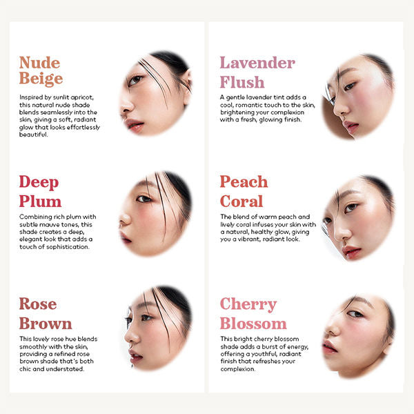 House of Hur Moist Ampoule Blusher Hydrating Liquid Blush with Lightweight Finish
