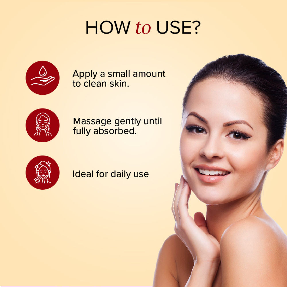 Khadi Natural Sandalwood Kesar Moisturiser for Soft Glowing and Hydrated Skin
