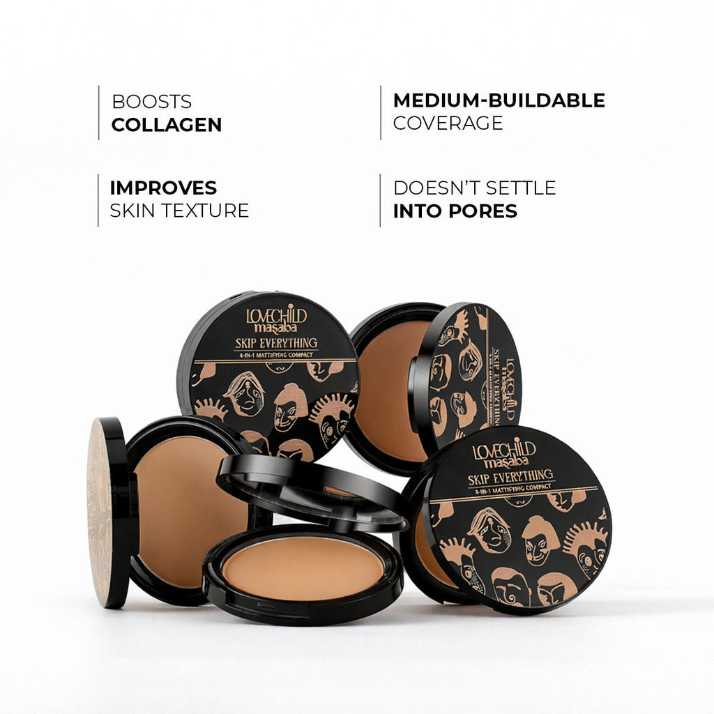 LoveChild Masaba Skip Everything Mattifying Compact
