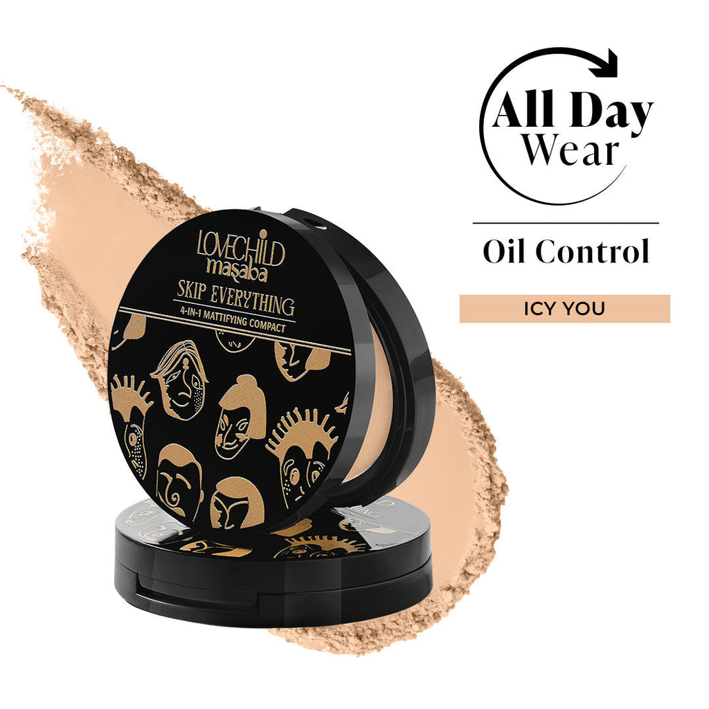 LoveChild Masaba Skip Everything Mattifying Compact