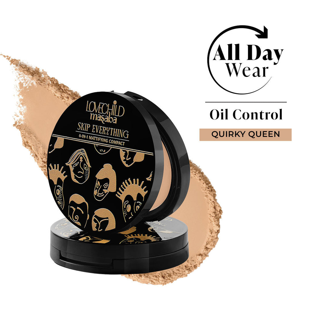 LoveChild Masaba Skip Everything Mattifying Compact