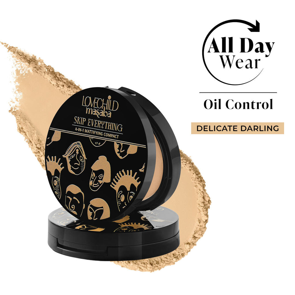 LoveChild Masaba Skip Everything Mattifying Compact