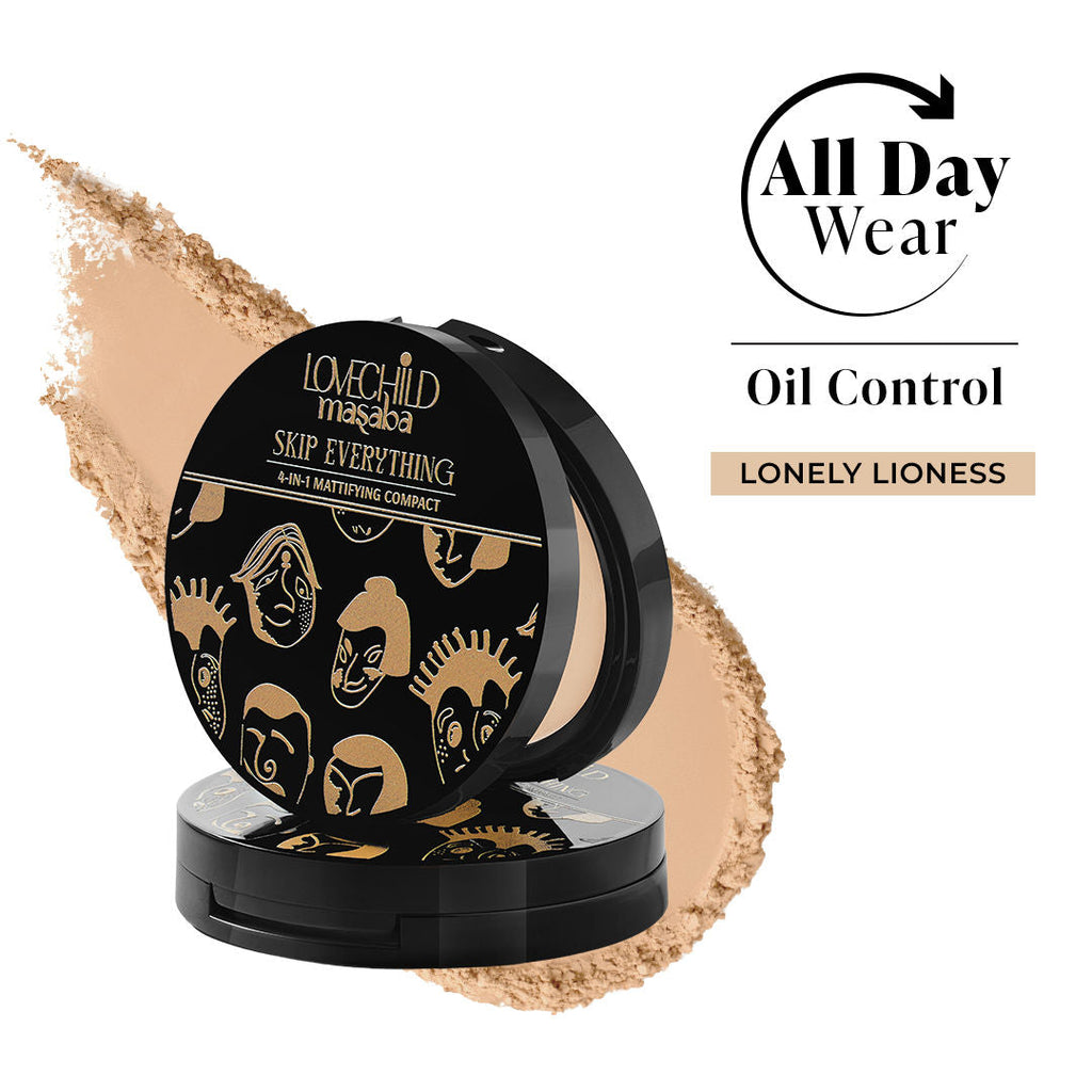 LoveChild Masaba Skip Everything Mattifying Compact