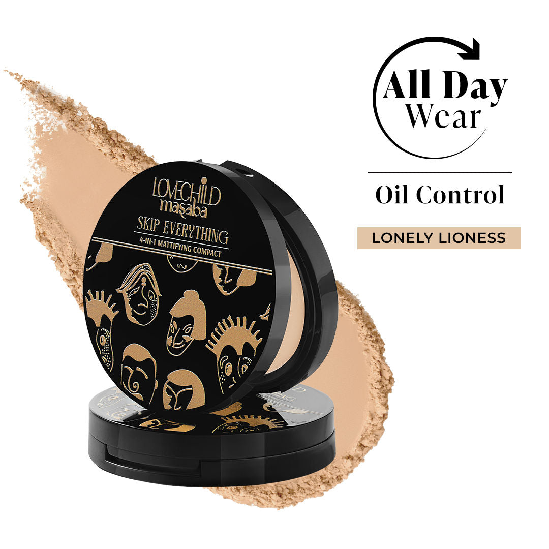 LoveChild Masaba Skip Everything Mattifying Compact