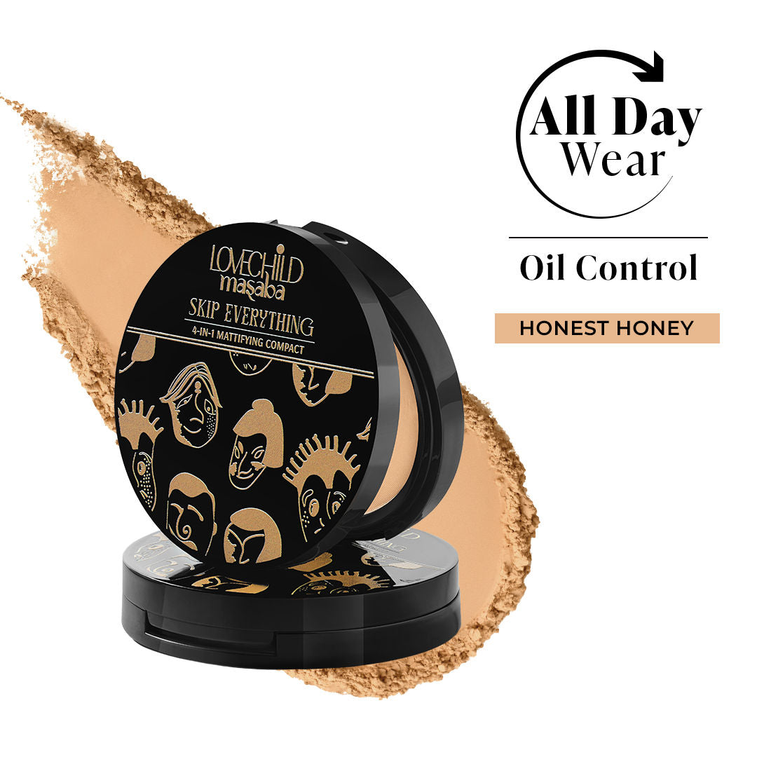 LoveChild Masaba Skip Everything Mattifying Compact