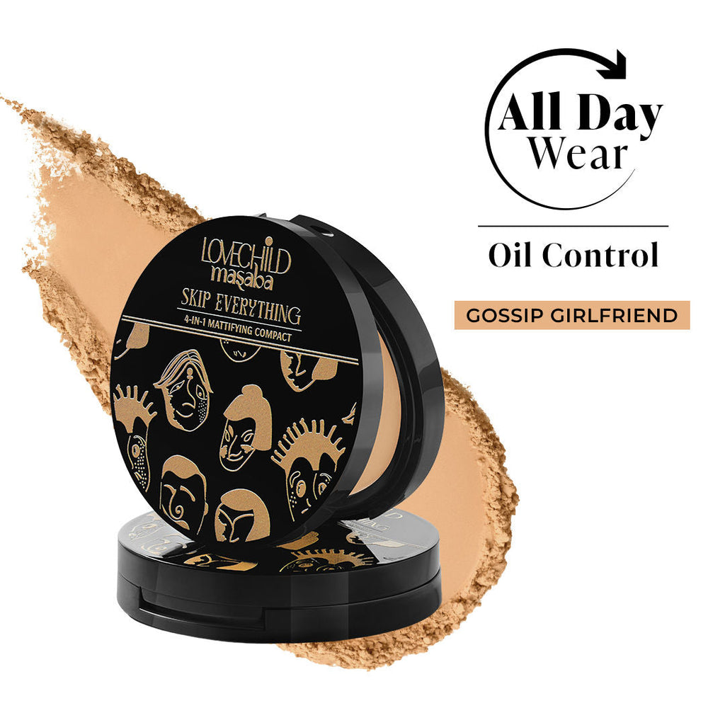 LoveChild Masaba Skip Everything Mattifying Compact