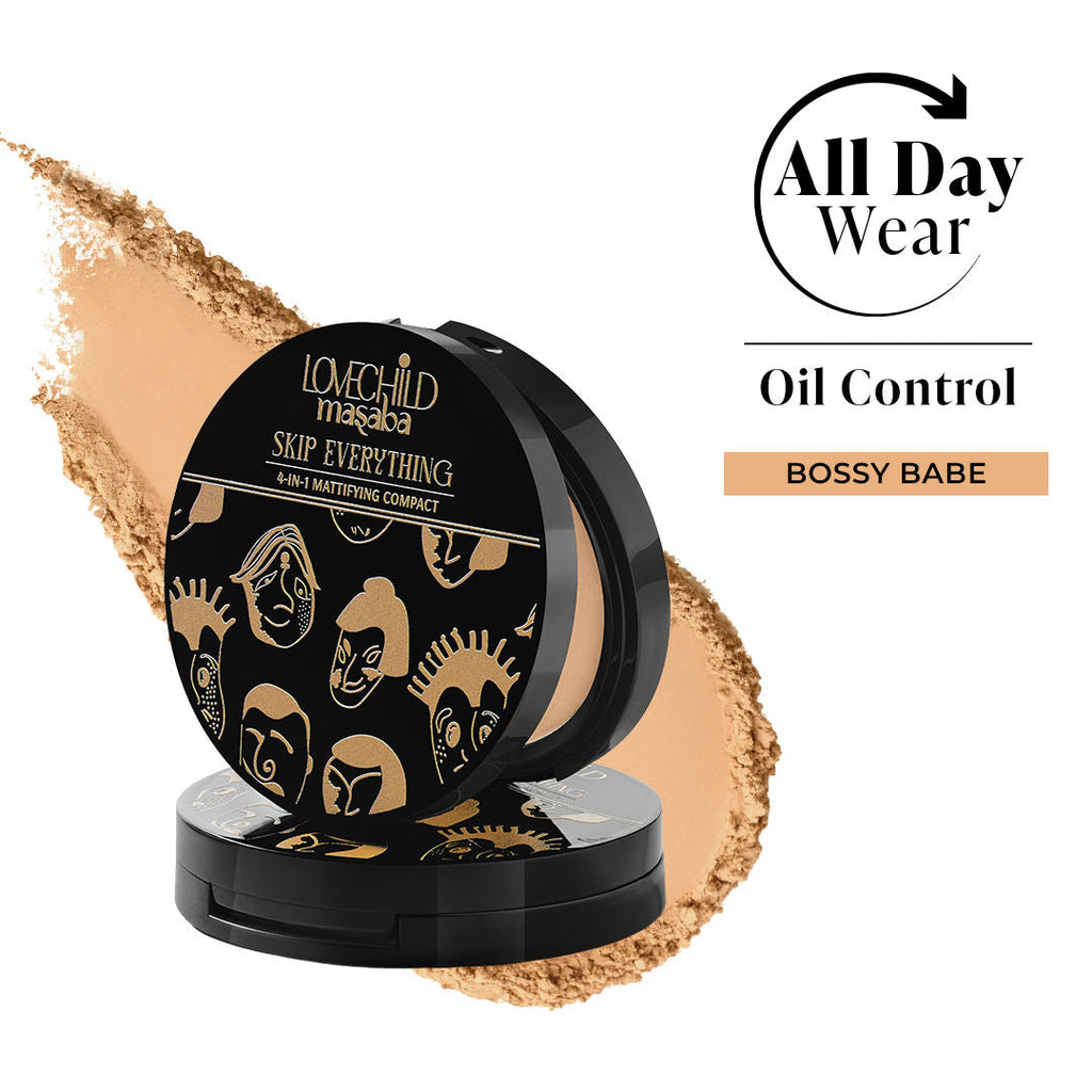 LoveChild Masaba Skip Everything Mattifying Compact
