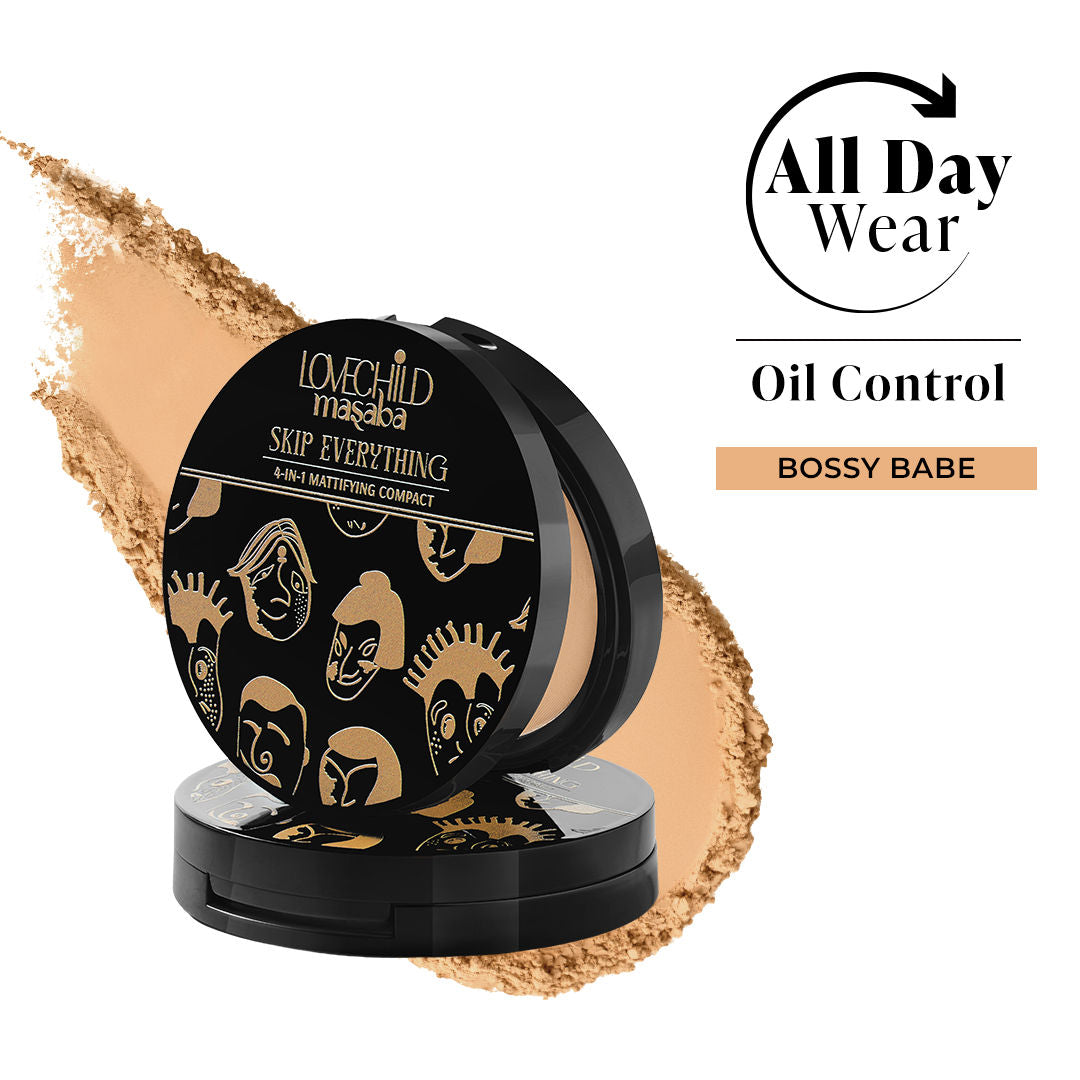 LoveChild Masaba Skip Everything Mattifying Compact