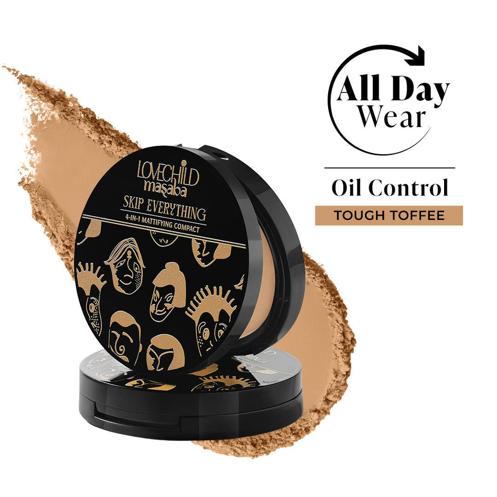 LoveChild Masaba Skip Everything Mattifying Compact