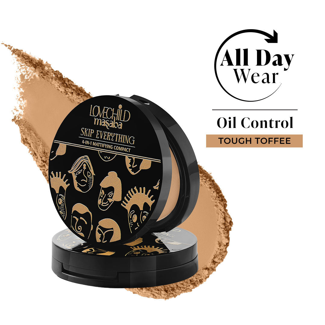 LoveChild Masaba Skip Everything Mattifying Compact