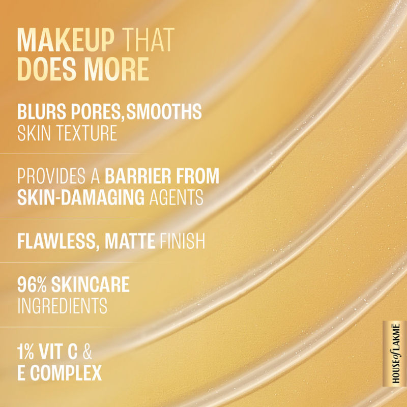 Lakme Vitamin C Superglow Skin Perfecting Primer With 1 % Vit C, Matte Finish