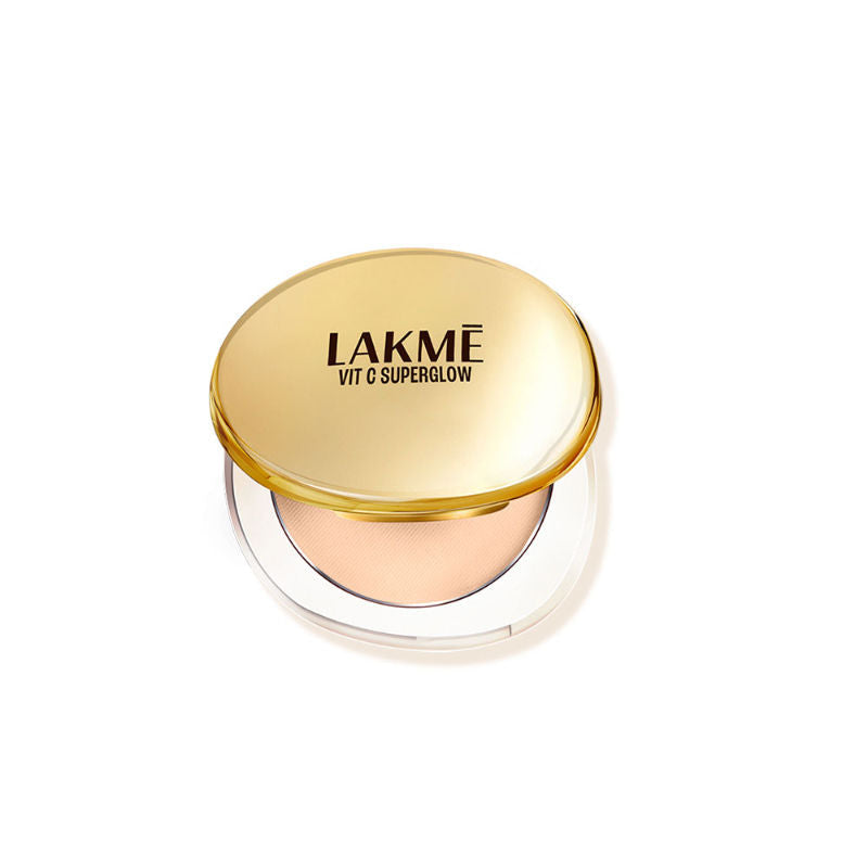 Lakme Vitamin C Superglow Skin Perfecting Compact with 1 % Vit C