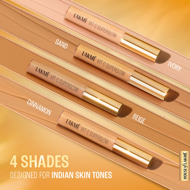 Lakme Vitamin C Superglow Concealer with 1 % Vit C