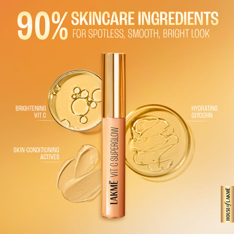 Lakme Vitamin C Superglow Concealer with 1 % Vit C