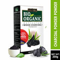 Indus Valley Bio Organic Wood Charcoal Powder for Face & Skin