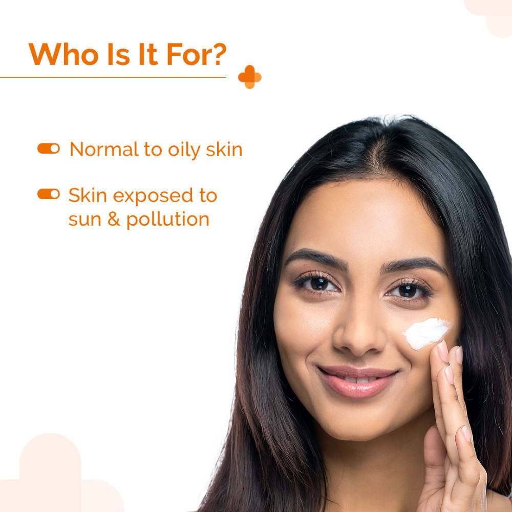 The Derma Co 1% Hyaluronic Sunscreen SPF 50 PA++++ Aqua Gel For Normal To Oily... - In-Vivo tested