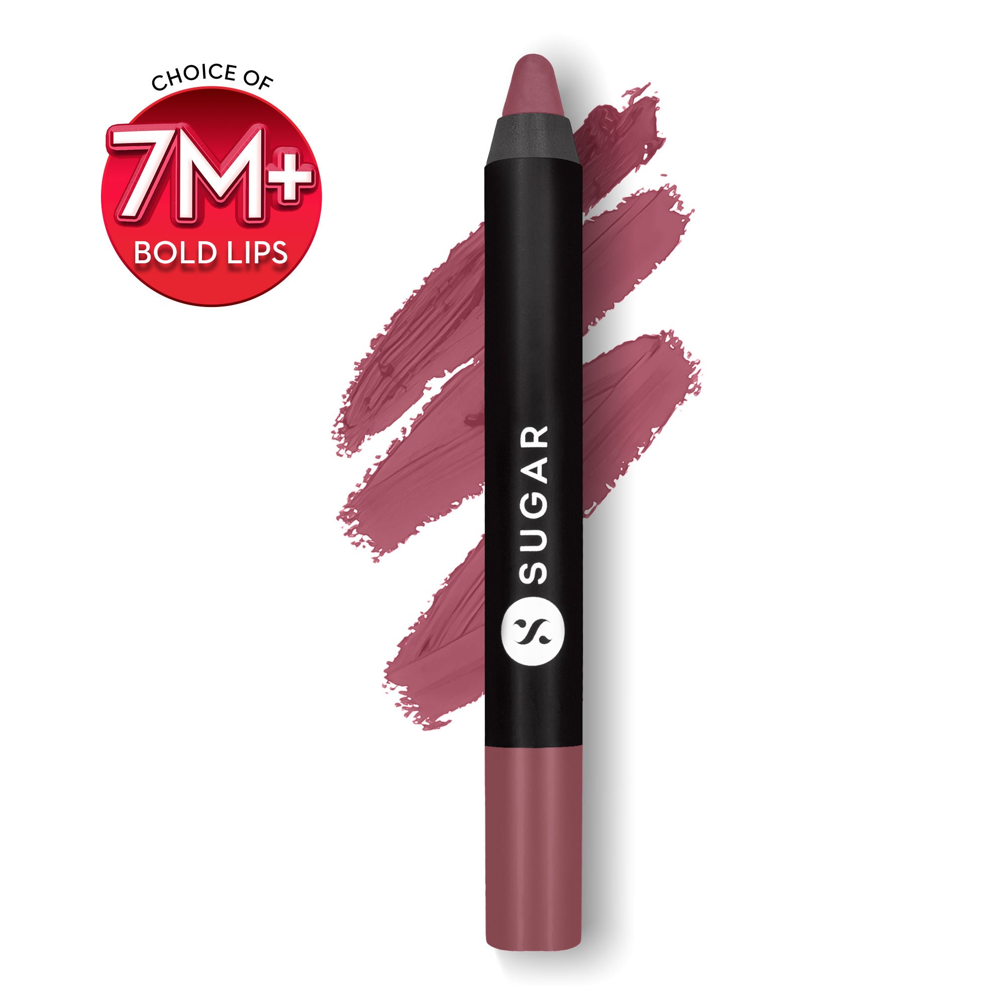 SUGAR Matte As Hell Crayon Lipstick With Free Sharpener