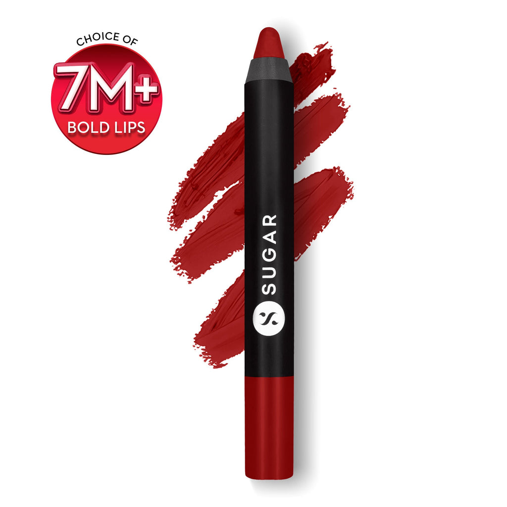 SUGAR Matte As Hell Crayon Lipstick With Free Sharpener