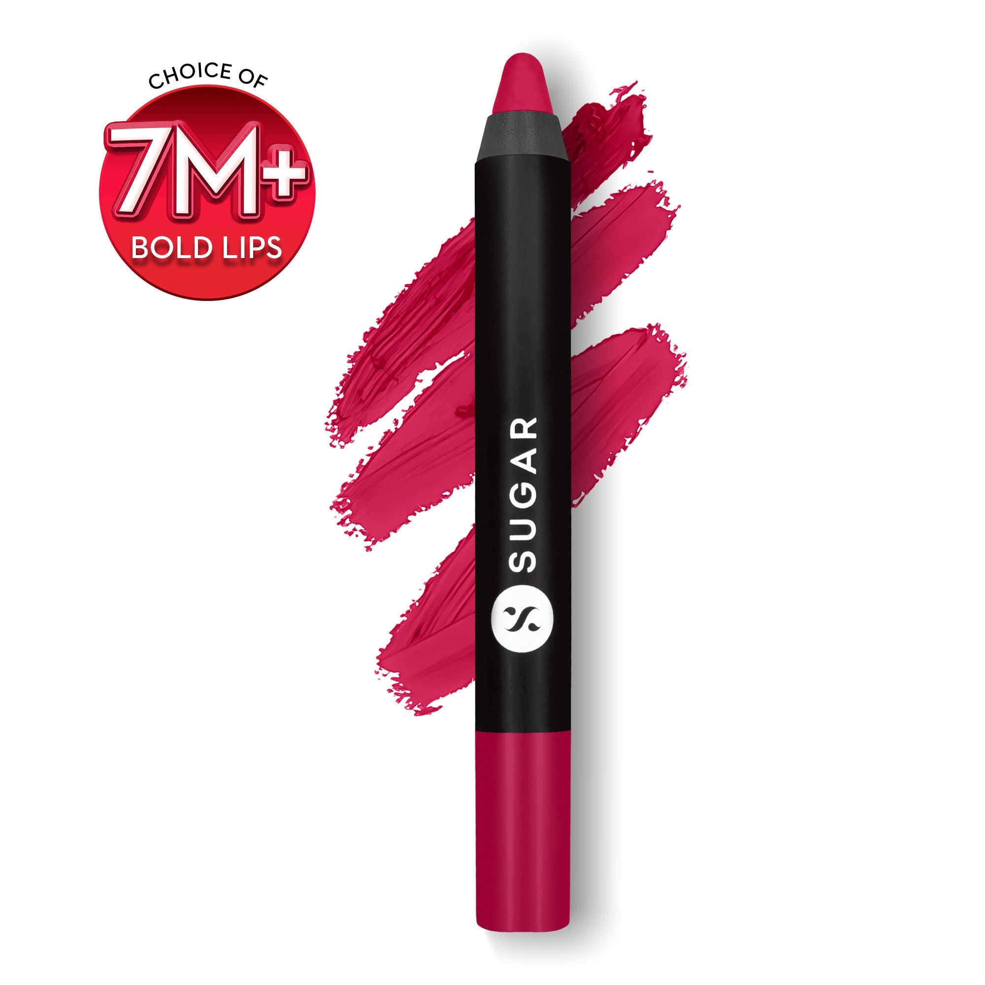 SUGAR Matte As Hell Crayon Lipstick With Free Sharpener