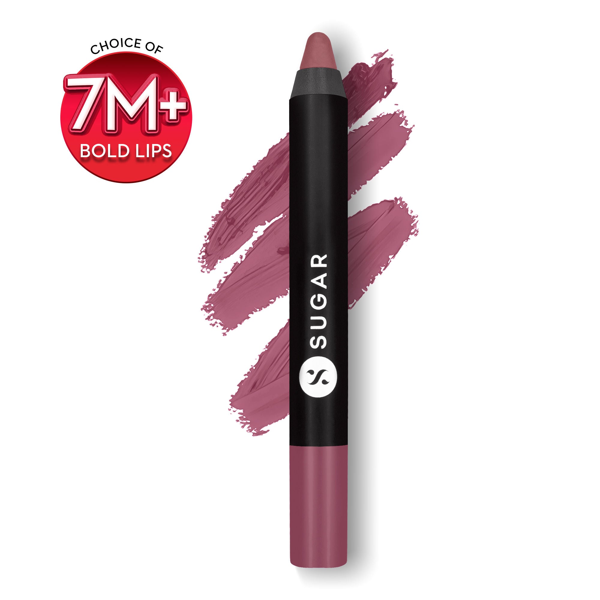 SUGAR Matte As Hell Crayon Lipstick With Free Sharpener