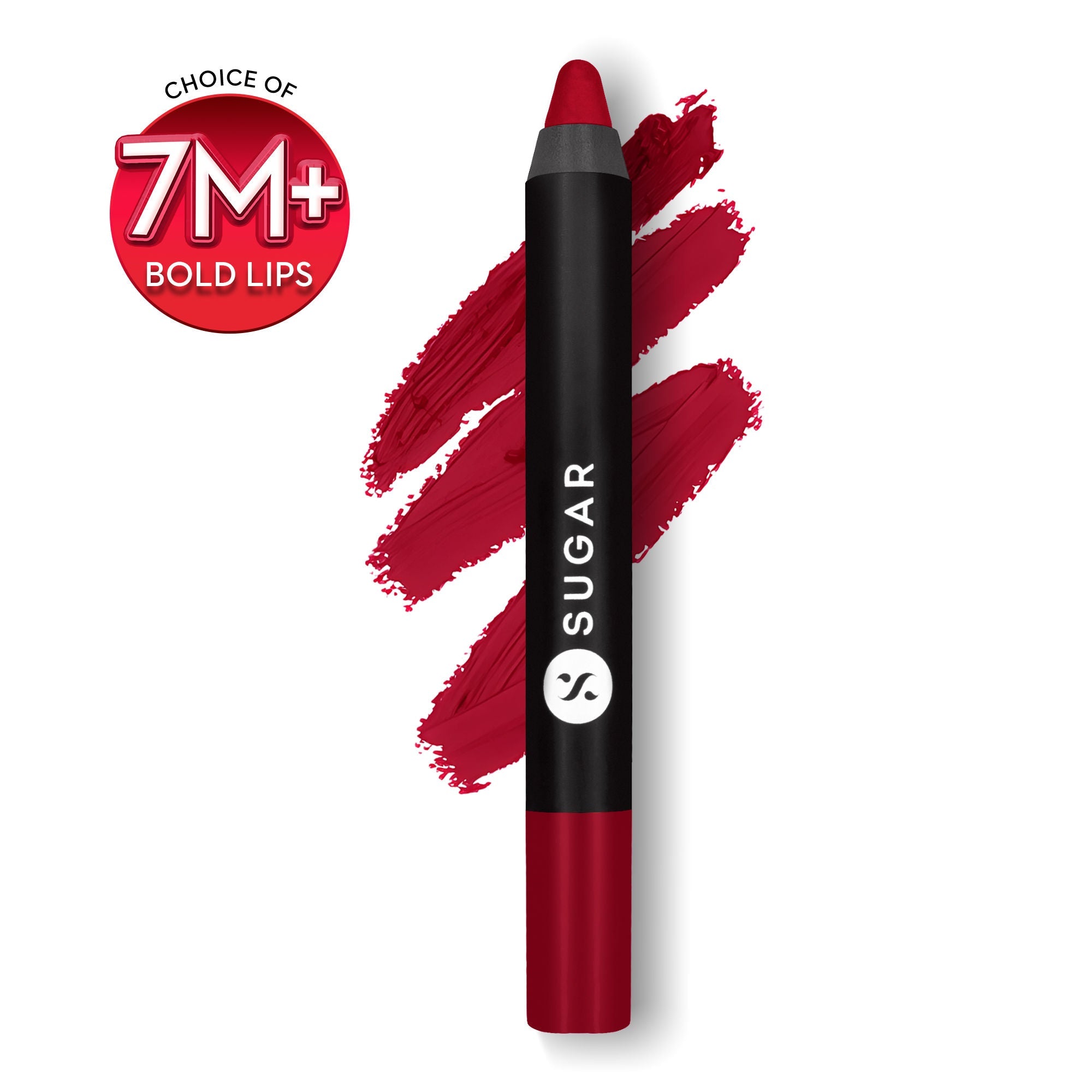 SUGAR Matte As Hell Crayon Lipstick With Free Sharpener