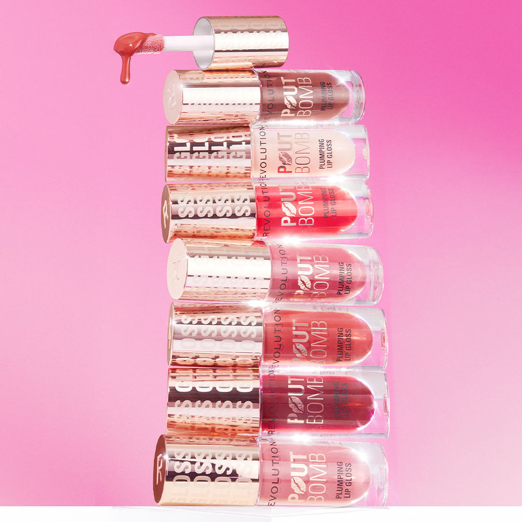 Makeup Revolution Pout Bomb Shimmer Lip Gloss