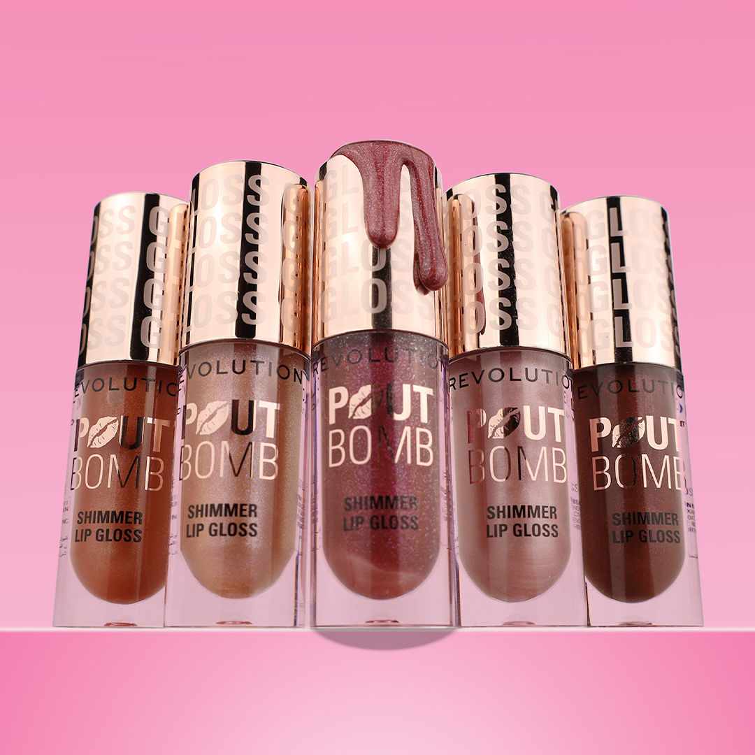 Makeup Revolution Pout Bomb Shimmer Lip Gloss