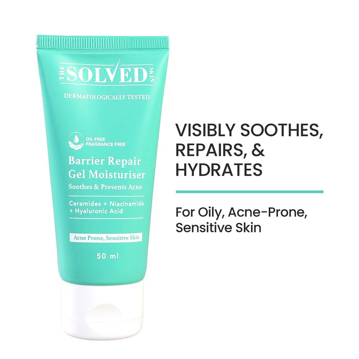 The Solved Skin Barrier Repair Gel Moisturiser