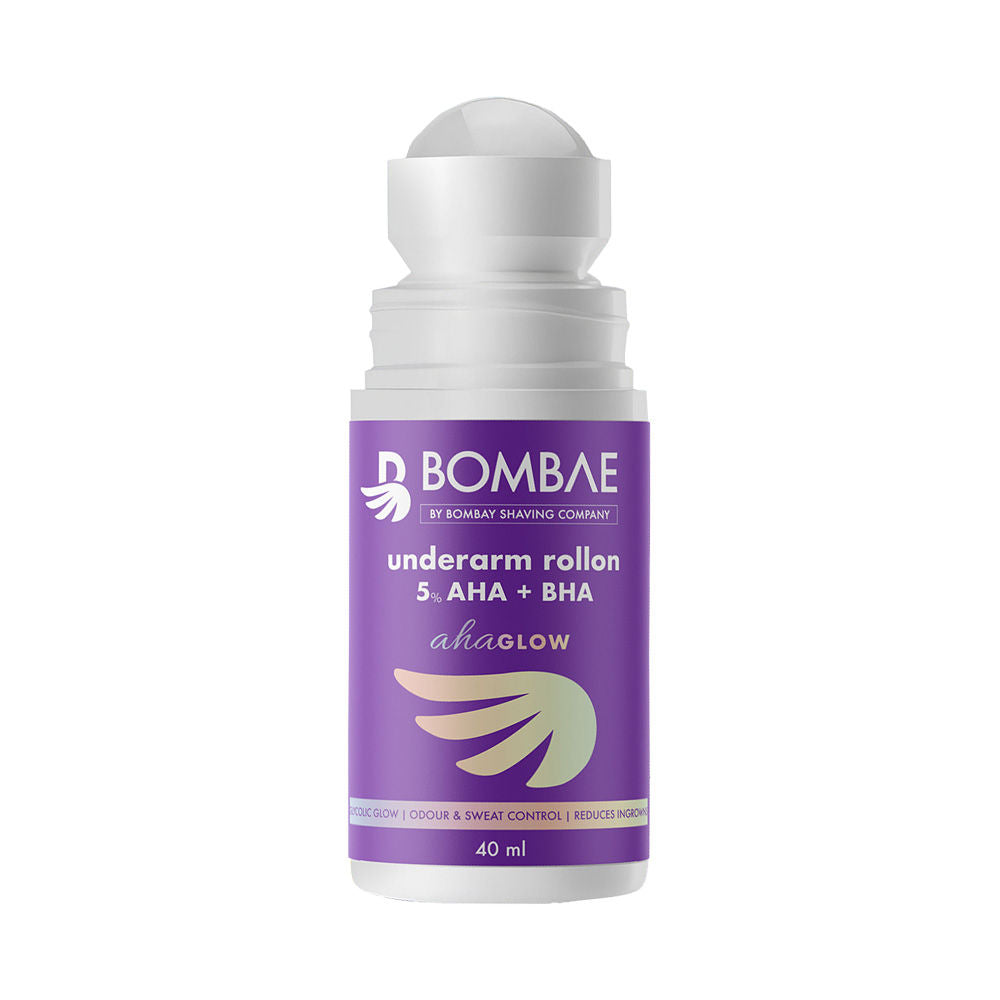 Bombae Underarm Roll-On with 5% Aha+Bha