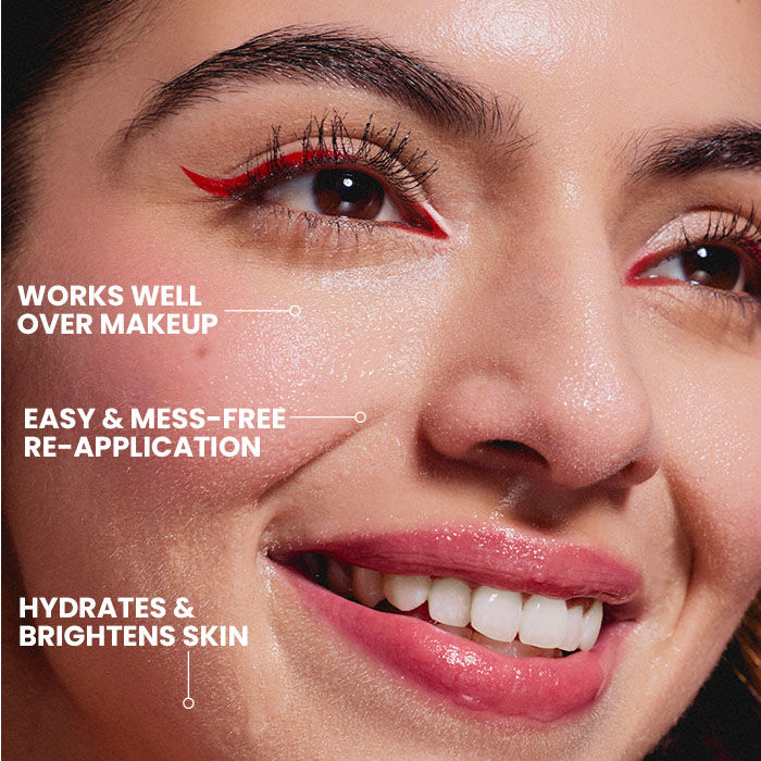 Dot & Key Strawberry Dew Sunscreen Mist In-Vivo Tested SPF 50+ PA+++, Mess-Free Re-application