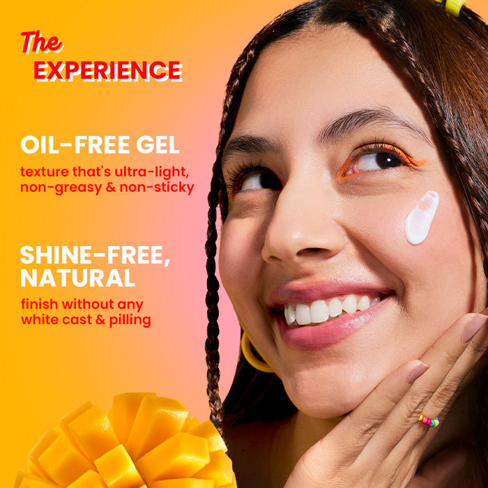 Dot & Key Mango Detan Gel Sunscreen In-Vivo Tested SPF 50+ PA++++, Oil-Free Formula