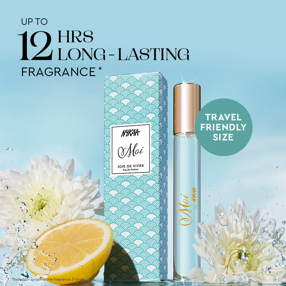 Moi Amour Floral Travel Size Mini Perfume With Jasmine, Lily & Patchouli For Women