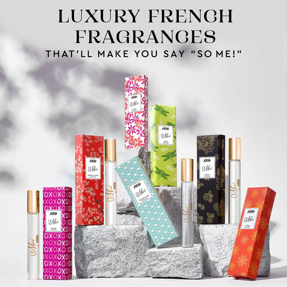 Moi Amour Floral Travel Size Mini Perfume With Jasmine, Lily & Patchouli For Women