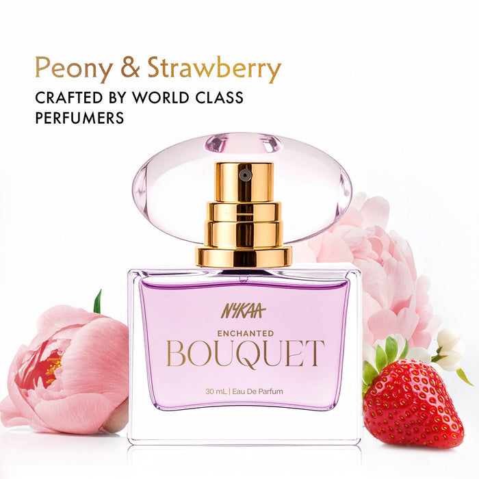Moi Enchanted Bouquet Perfume With Peony, Strawberry & Jasmine For Women