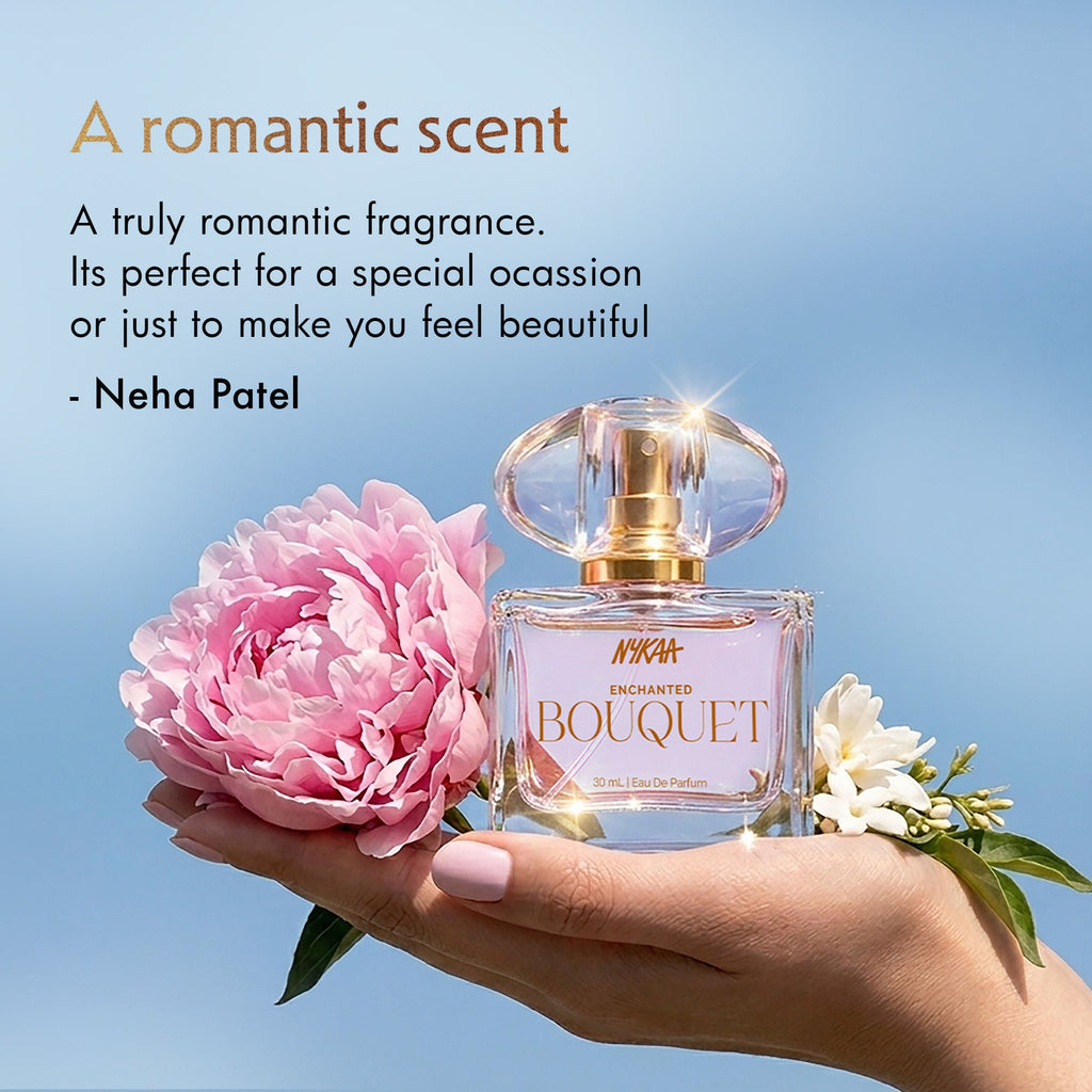 Moi Enchanted Bouquet Perfume With Peony, Strawberry & Jasmine For Women