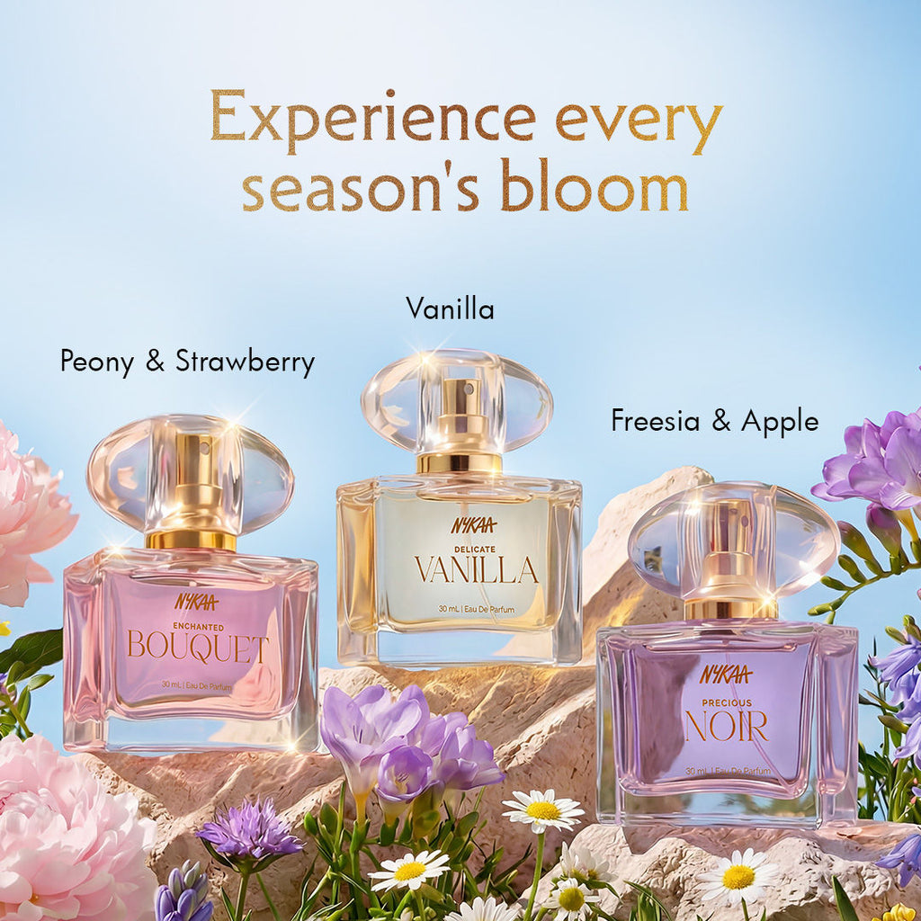 Moi Enchanted Bouquet Perfume With Peony, Strawberry & Jasmine For Women