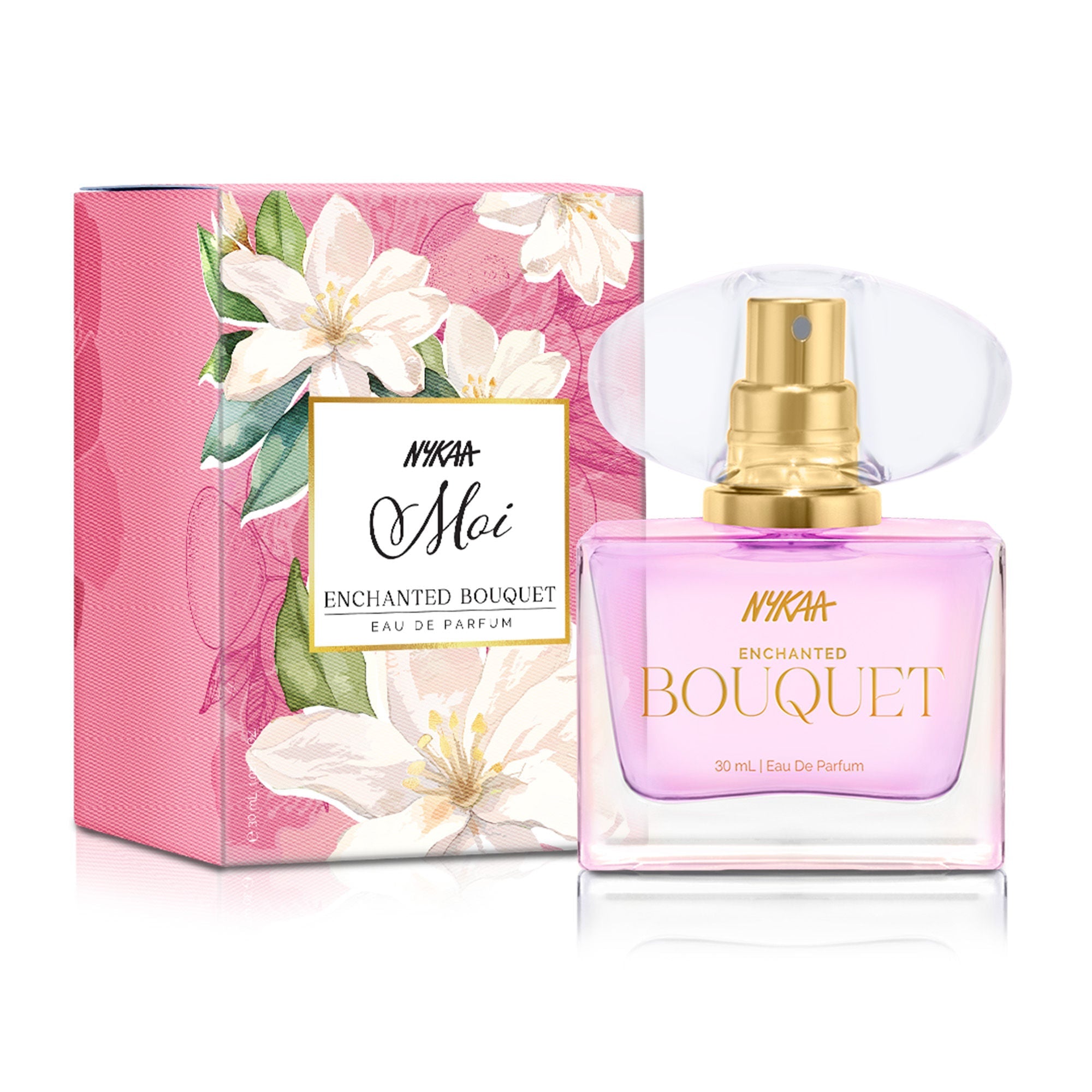 Moi Enchanted Bouquet Perfume With Peony, Strawberry & Jasmine For Women